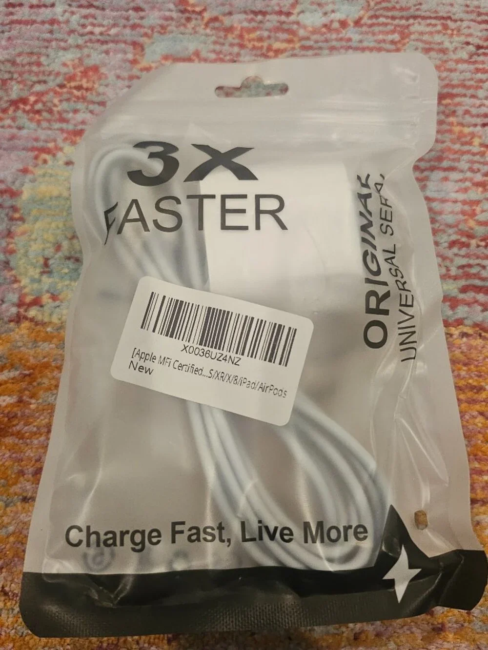 NEW Apple MFi Certified Charger